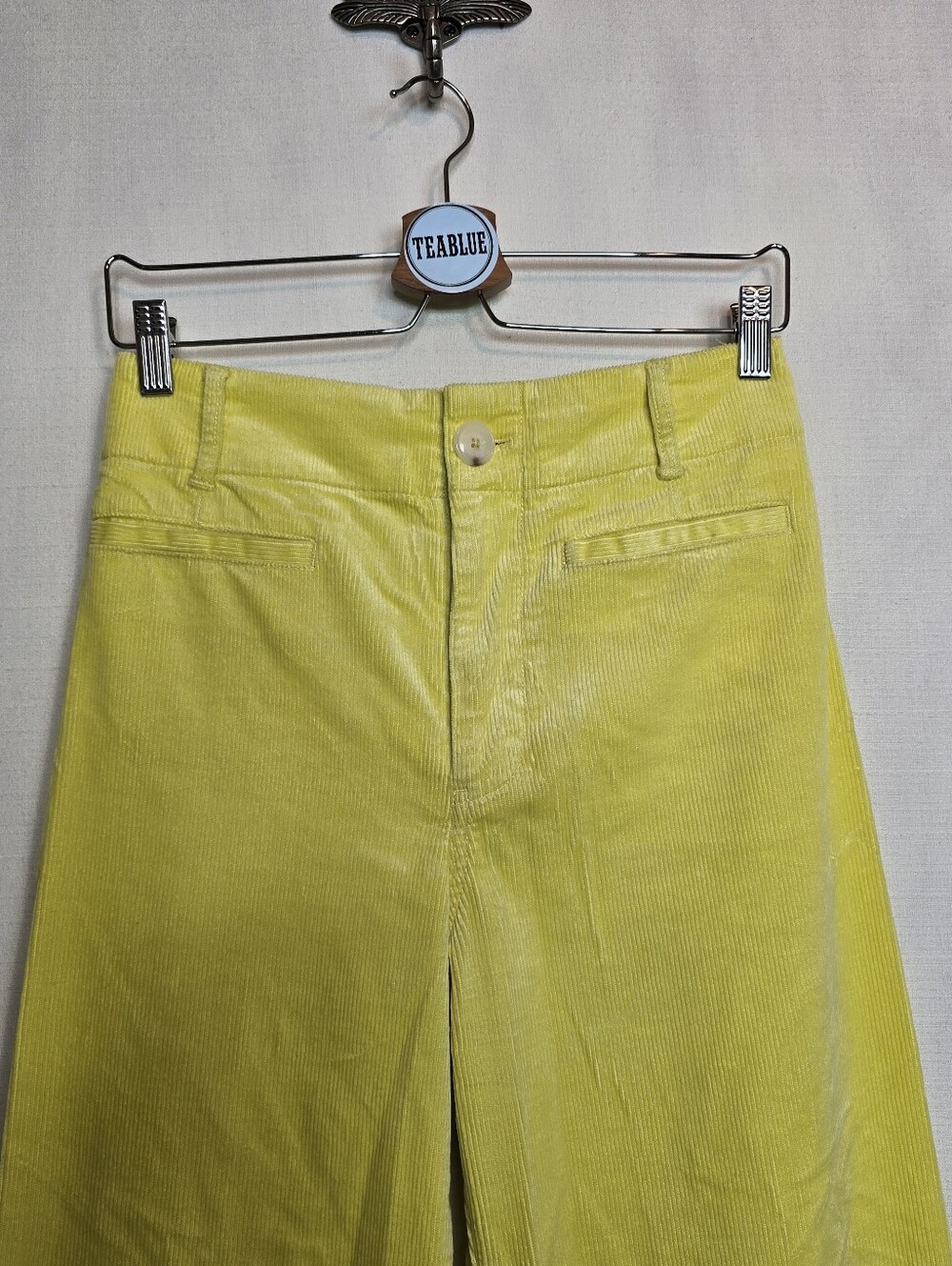 Maeve Colette Pants Corduroy Wide Leg Trousers 27 - Picture 8 of 13